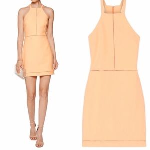 Elizabeth & James orange peach Dress